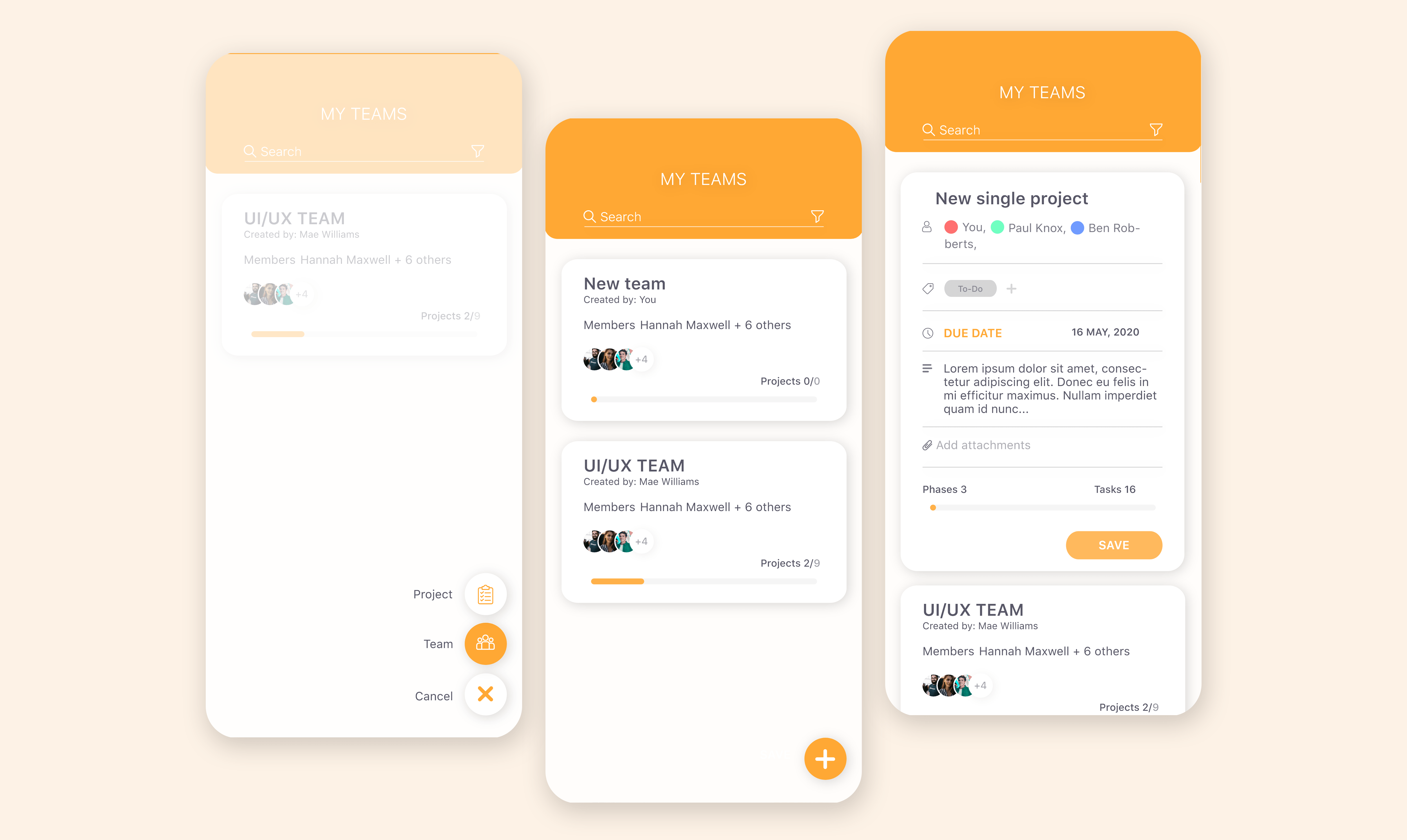 Projects App